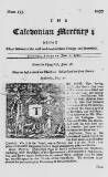 Caledonian Mercury Wed 07 Jun 1721 Page 1