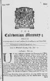 Caledonian Mercury Tue 01 Aug 1721 Page 1