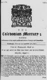 Caledonian Mercury Tue 05 Sep 1721 Page 1