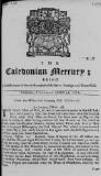 Caledonian Mercury Tue 31 Oct 1721 Page 1