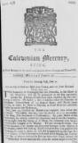 Caledonian Mercury Mon 15 Jan 1722 Page 1
