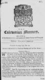 Caledonian Mercury Tue 30 Jan 1722 Page 1
