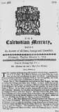 Caledonian Mercury Tue 06 Feb 1722 Page 1