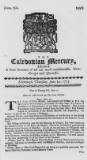 Caledonian Mercury Thu 20 Jun 1723 Page 1