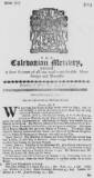 Caledonian Mercury Thu 27 Jun 1723 Page 1