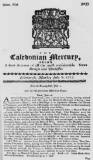 Caledonian Mercury Mon 08 Jul 1723 Page 1