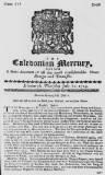 Caledonian Mercury Thu 11 Jul 1723 Page 1