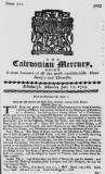 Caledonian Mercury Mon 15 Jul 1723 Page 1
