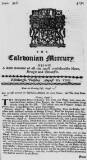Caledonian Mercury Tue 20 Aug 1723 Page 1
