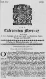 Caledonian Mercury Mon 16 Sep 1723 Page 1