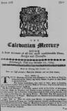 Caledonian Mercury Tue 22 Oct 1723 Page 1