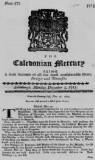 Caledonian Mercury Mon 02 Dec 1723 Page 1