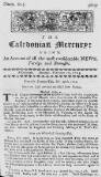 Caledonian Mercury Mon 17 Feb 1724 Page 1