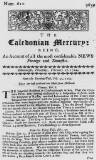 Caledonian Mercury Thu 27 Feb 1724 Page 1