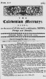 Caledonian Mercury Tue 17 Mar 1724 Page 1