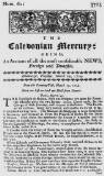 Caledonian Mercury Tue 24 Mar 1724 Page 1