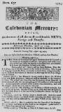 Caledonian Mercury Thu 30 Apr 1724 Page 1