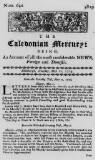 Caledonian Mercury Tue 12 May 1724 Page 1