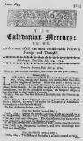 Caledonian Mercury Thu 14 May 1724 Page 1