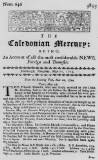 Caledonian Mercury Thu 21 May 1724 Page 1