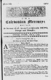 Caledonian Mercury Thu 09 Jul 1724 Page 1
