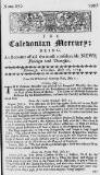 Caledonian Mercury Thu 16 Jul 1724 Page 1