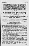 Caledonian Mercury Tue 28 Jul 1724 Page 1