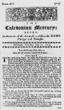 Caledonian Mercury Thu 30 Jul 1724 Page 1