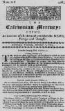 Caledonian Mercury Thu 05 Nov 1724 Page 1