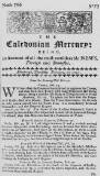 Caledonian Mercury Thu 25 Feb 1725 Page 1