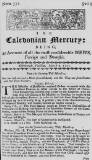 Caledonian Mercury Tue 09 Mar 1725 Page 1