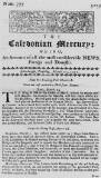Caledonian Mercury Tue 23 Mar 1725 Page 1