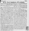 Caledonian Mercury Mon 22 Jan 1728 Page 1