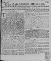 Caledonian Mercury Tue 07 Oct 1729 Page 1