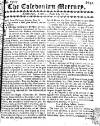 Caledonian Mercury Tue 27 Jun 1732 Page 1