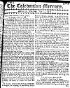 Caledonian Mercury Thu 13 Jul 1732 Page 1