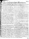 Caledonian Mercury Mon 23 Oct 1732 Page 1