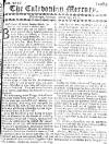 Caledonian Mercury Mon 19 Mar 1733 Page 1