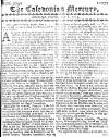 Caledonian Mercury Tue 08 May 1733 Page 1