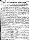 Caledonian Mercury Thu 01 Nov 1733 Page 1