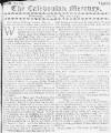 Caledonian Mercury Mon 20 May 1734 Page 1
