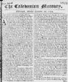Caledonian Mercury Mon 29 Sep 1735 Page 1