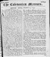 Caledonian Mercury Mon 17 Nov 1735 Page 1
