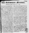 Caledonian Mercury Mon 12 Jan 1736 Page 1