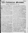 Caledonian Mercury Mon 26 Jan 1736 Page 1