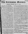 Caledonian Mercury Thu 17 Jun 1736 Page 1