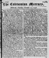Caledonian Mercury Thu 11 Nov 1736 Page 1