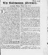 Caledonian Mercury Mon 22 Jan 1739 Page 1