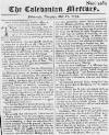 Caledonian Mercury Thu 17 May 1739 Page 1
