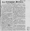 Caledonian Mercury Mon 10 Sep 1739 Page 1